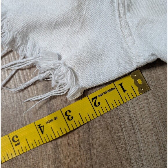 Free People We The Free Size 31 Cut Off Denim Shorts Button Fly Cotton Lot Of 2 - Picture 13 of 13